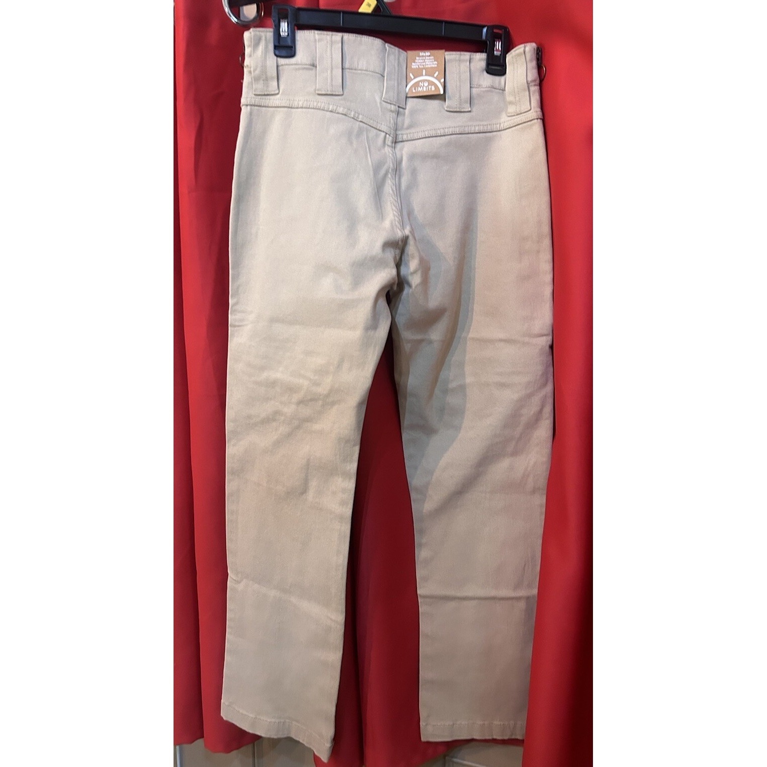 No Limbits Stretch Denim Khaki Hidden Zipper Pants 32x30 Men's Wheelchair Pants — image 6 of 8